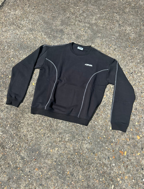 MUSTUSS monofont sweatshirt