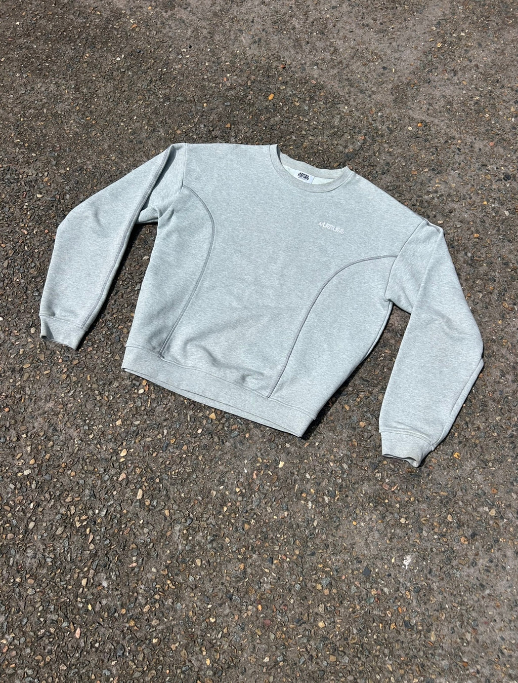 MUSTUSS monofont sweatshirt